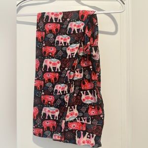 Lularoe TC2 Elephant Leggings NWOT